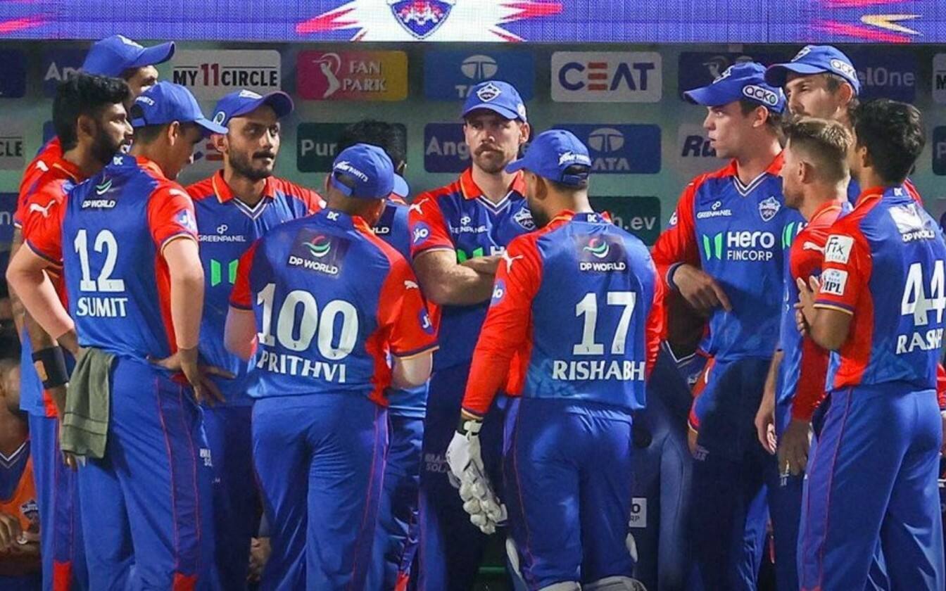 Delhi Capitals team reprimanded for maintaining slow over rate vs KKR in IPL 2024 (X.com)