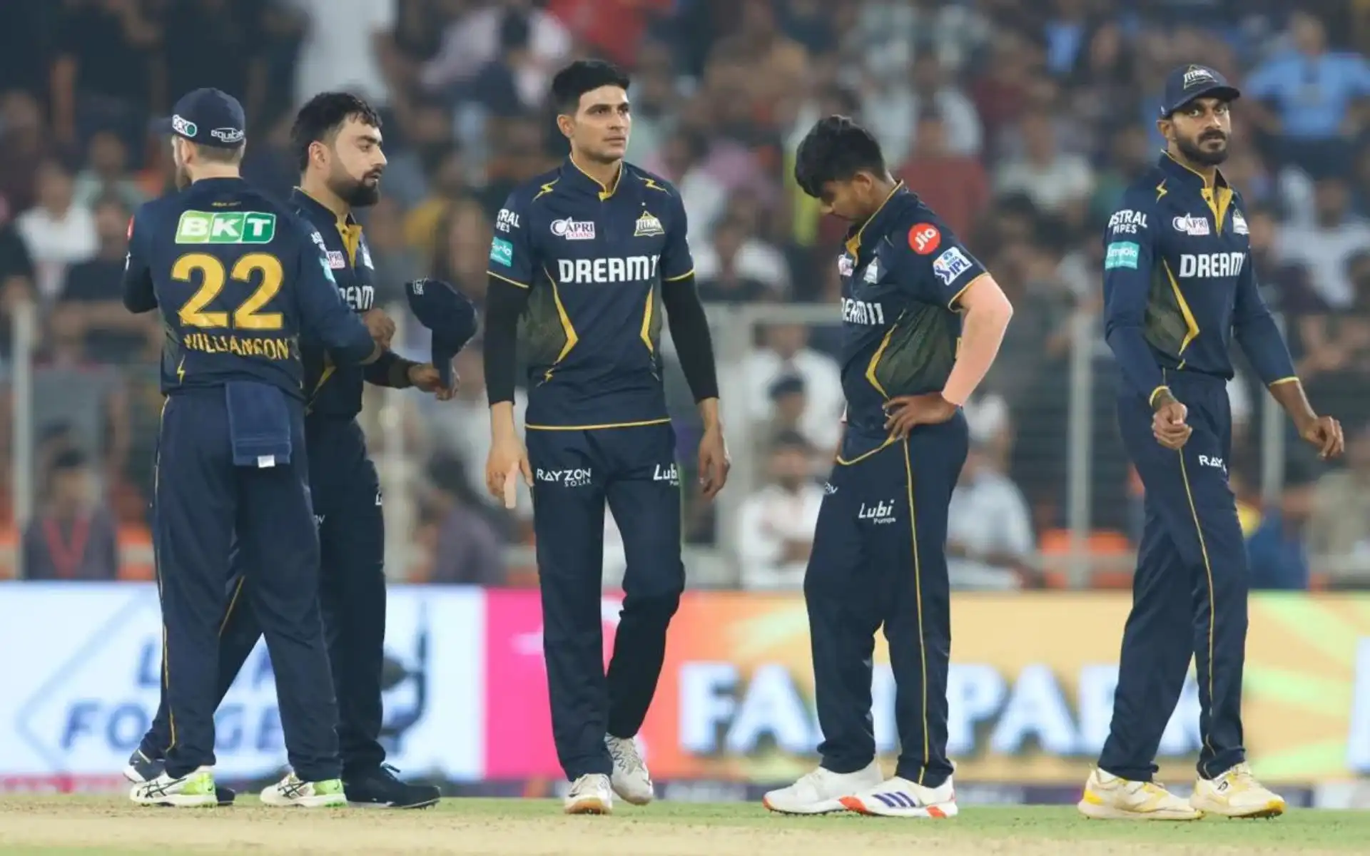 Gujarat Titans lost their match against the Punjab Kings [AP Photos]