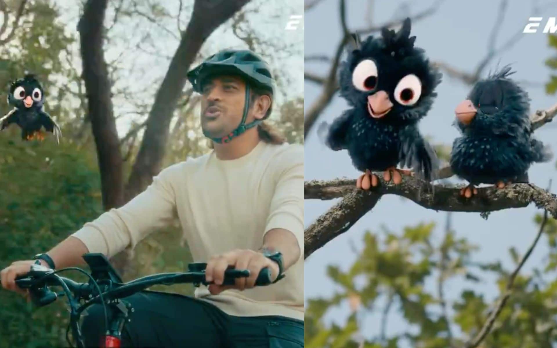 MS Dhoni in new advertisement (x.com)