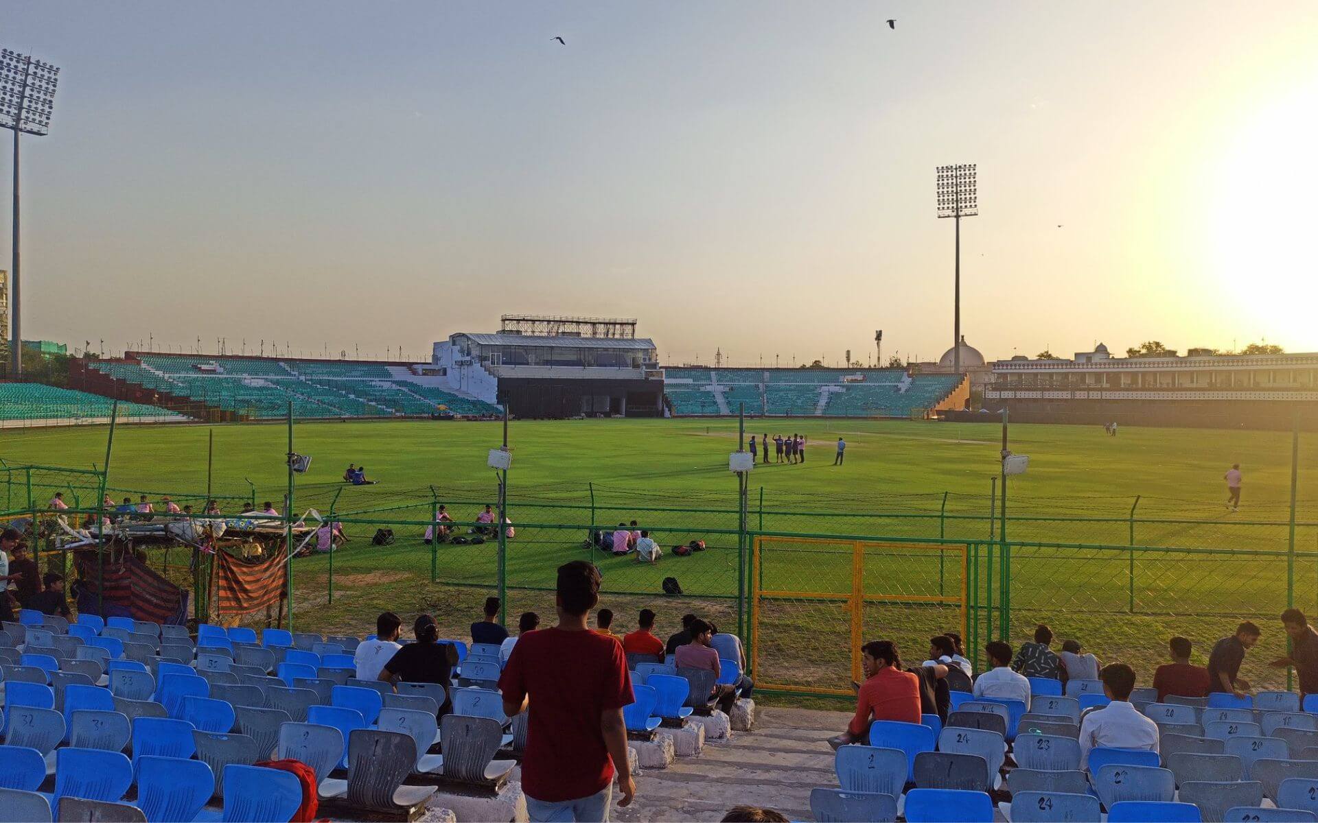 Sawai Mansingh Stadium Jaipur Weather Report [x.com]