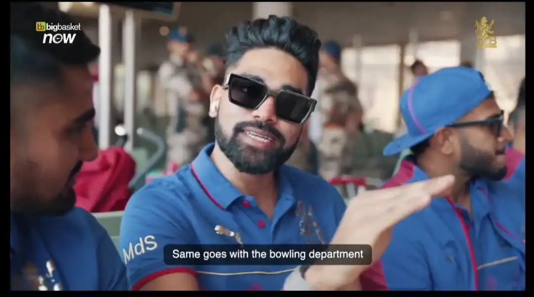 Siraj talking about KGF trio and RCB bowling department (X)