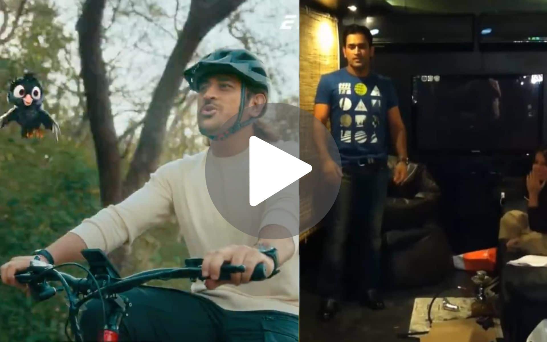 [Watch] 'Bole Jo Koyal' - MS Dhoni Showcases 'Singing' Ability In A Viral Video