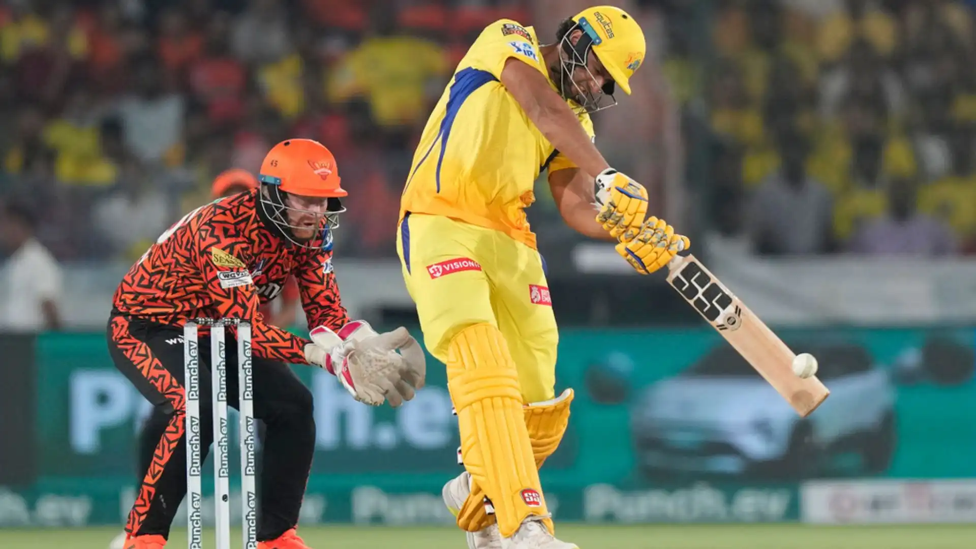 Shivam Dube was impressive vs SRH [AP]