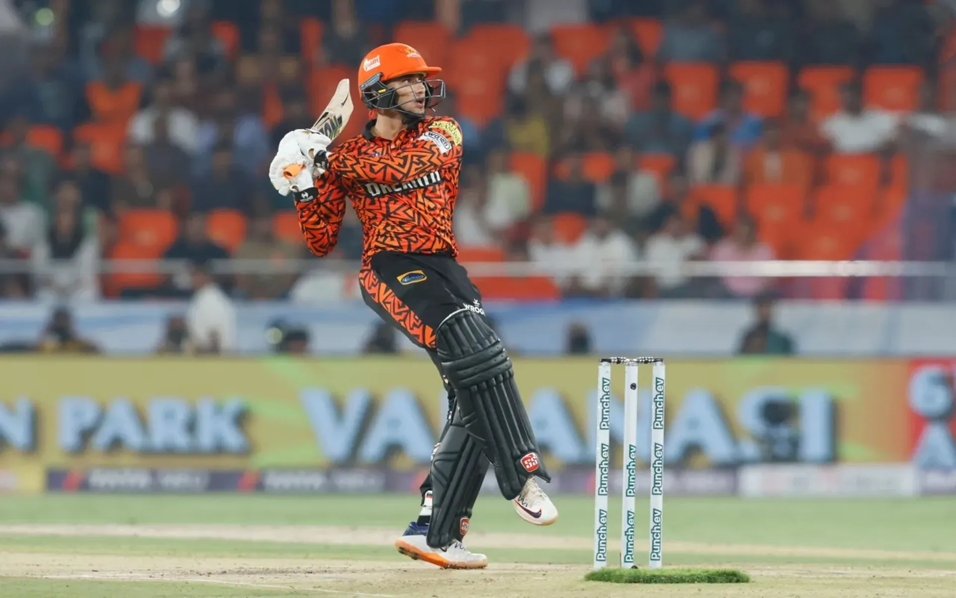 Abhishek Sharma striking against CSK (Source: BCCI/IPL)