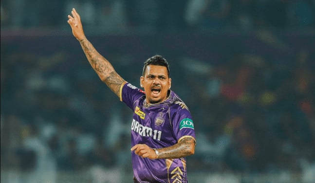 Sunil Narine has the third most wickets against a single opponent in the IPL (X.com)