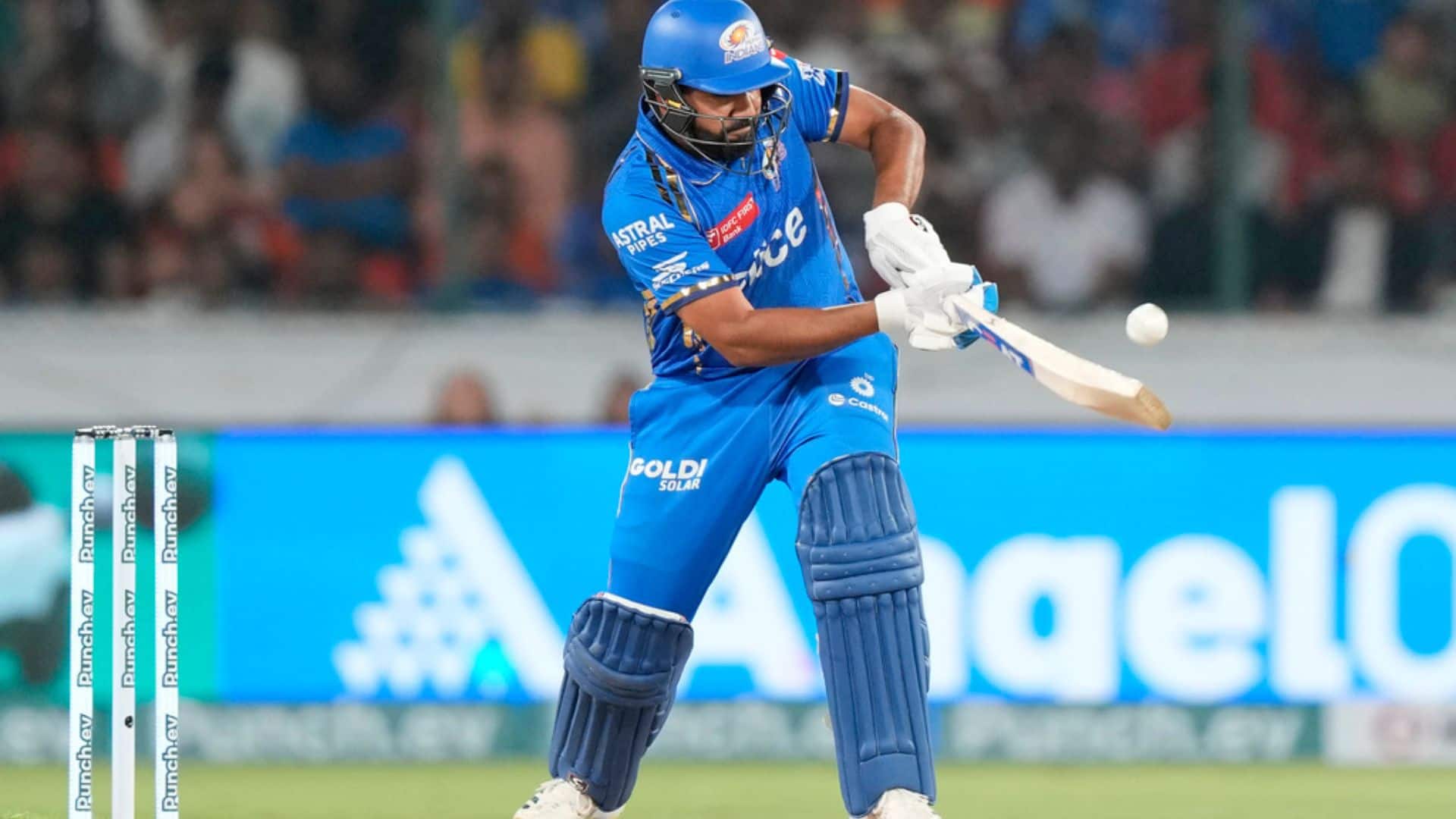 Rohit Sharma in action [AP]