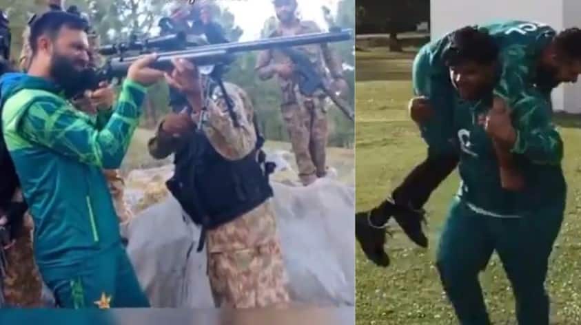 Pakistan team has resorted to bizarre army drills to train for T20 World Cup 2024 (Twitter)