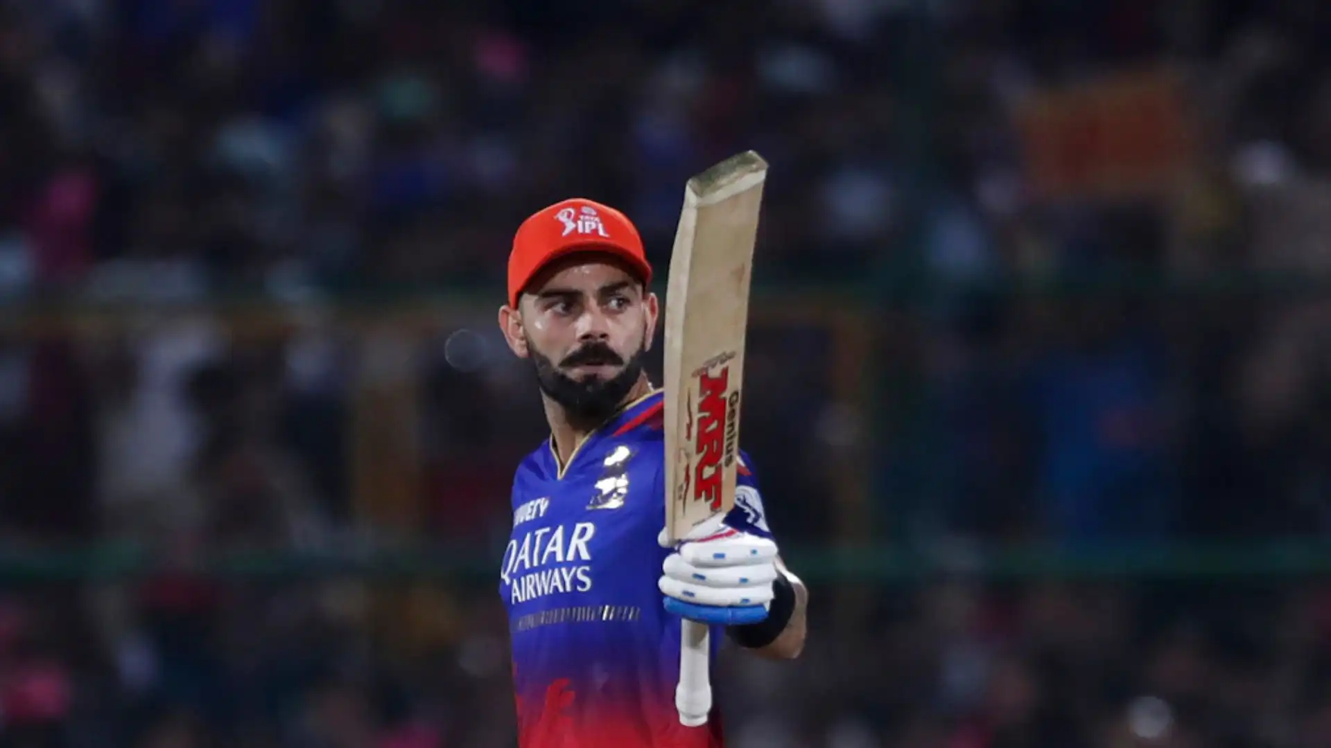 Virat Kohli slammed a ton vs RR [AP]