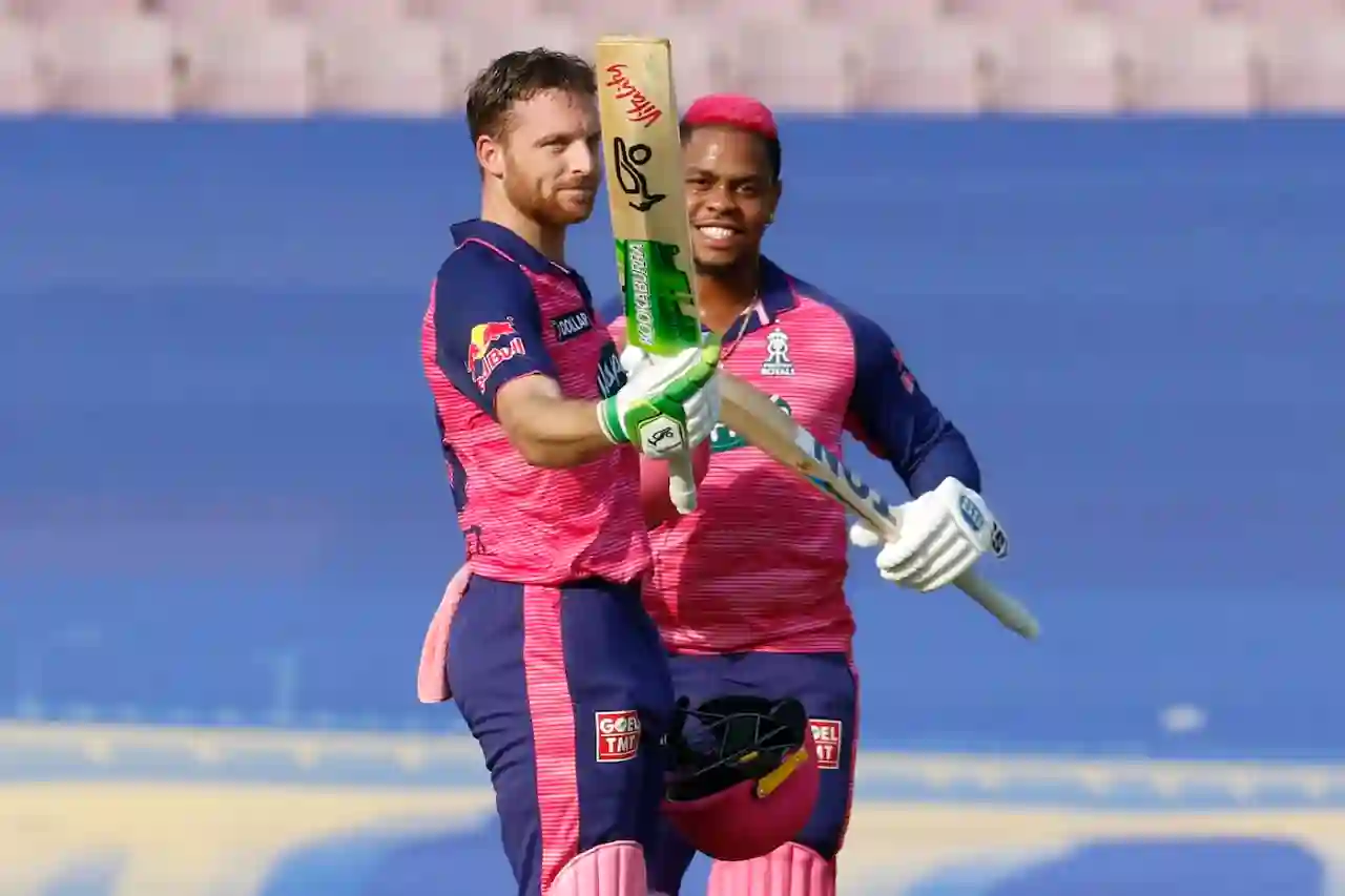 Jos Buttler made a 66-ball century vs Mumbai Indians in IPL 2022 (BCCI)