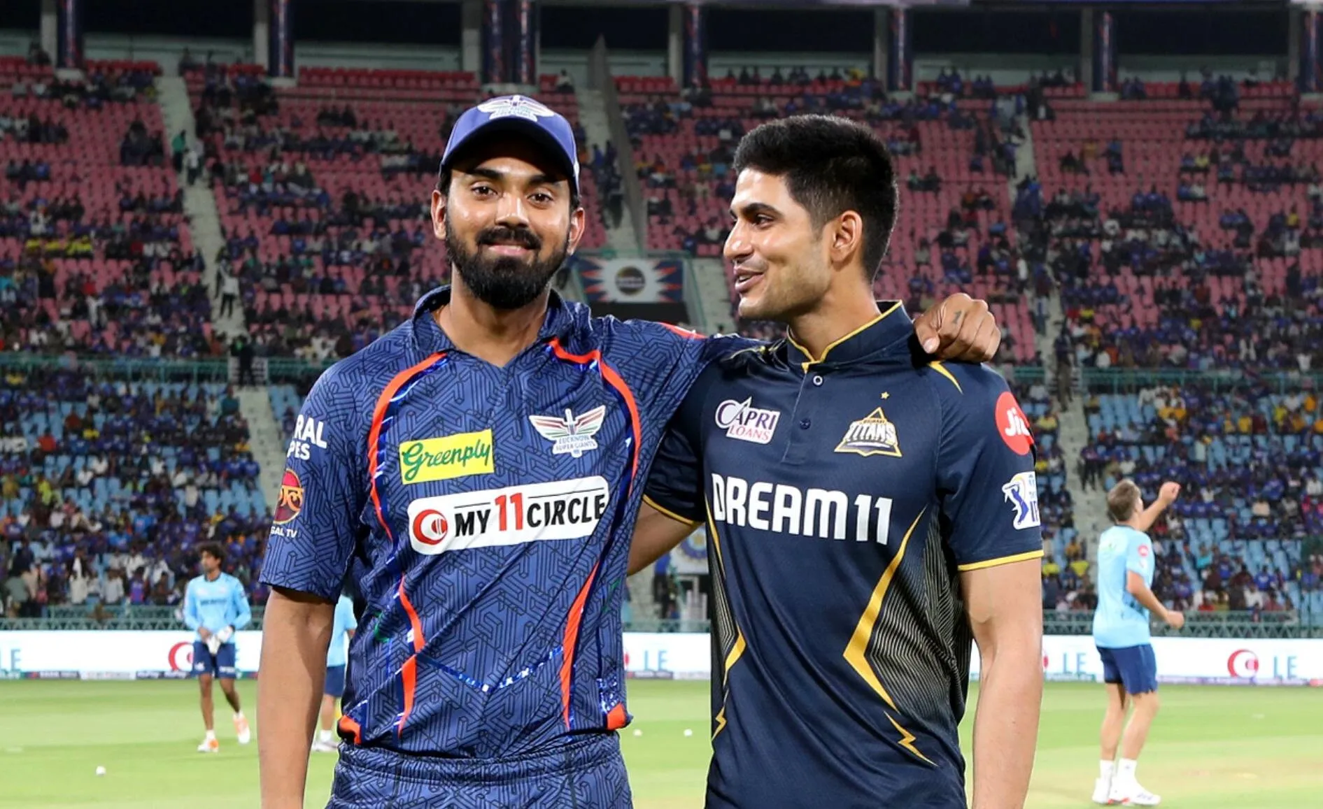 KL Rahul, Shubman Gill at the toss time (X.com)