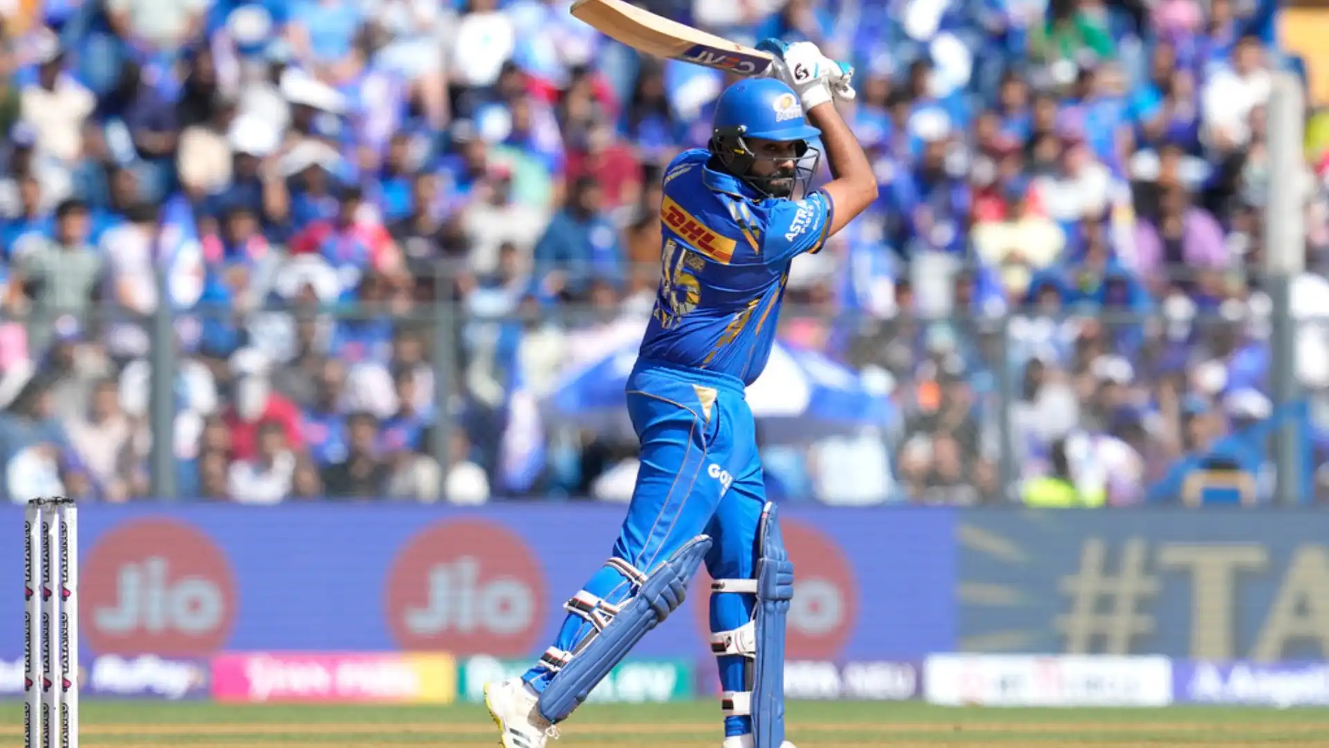 Rohit Sharma in action [AP]