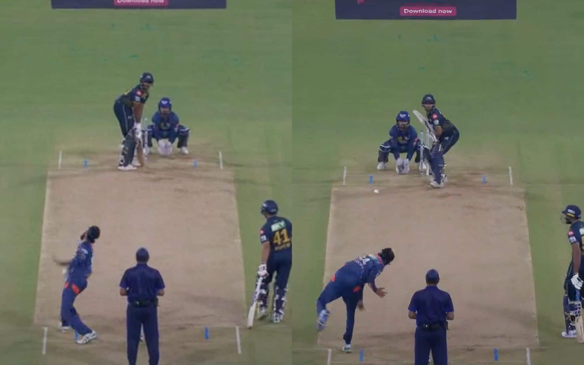 Krunal Pandya took two wickets in four balls (X.com)