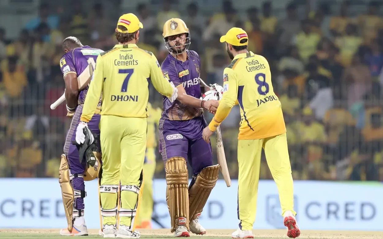 KKR defeated CSK the last time they  met in IPL [IPLT20]
