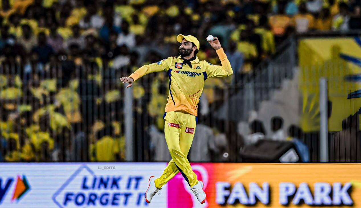 Ravindra Jadeja completed 100 IPL catches (Twitter)