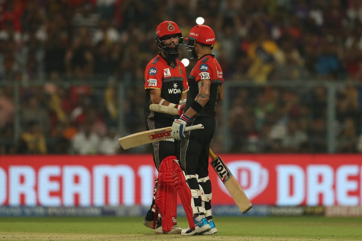 Royal Challengers Bangalore hammered 96 runs in the last five overs against KKR (X.com)
