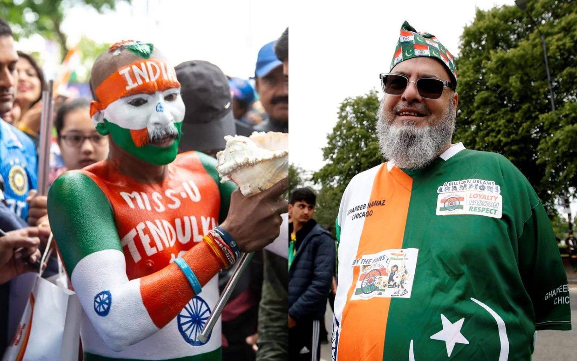 Indian and Pakistan fans are eager to see their teams face each other