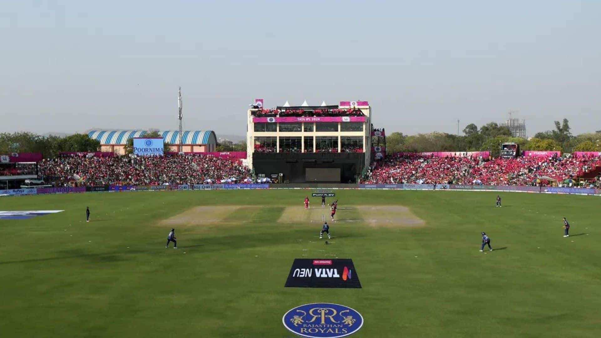 Sawai Mansingh Stadium Jaipur Pitch Report For RR vs GT IPL 2024 Match