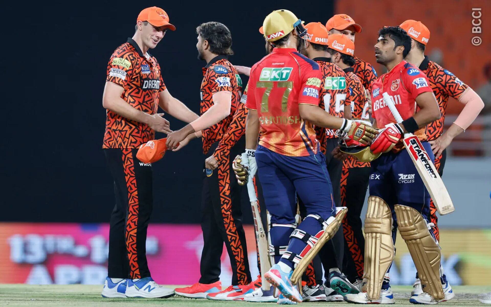 SunRiser Hyderabad won the game in the last over (Source: BCCI/IPL)