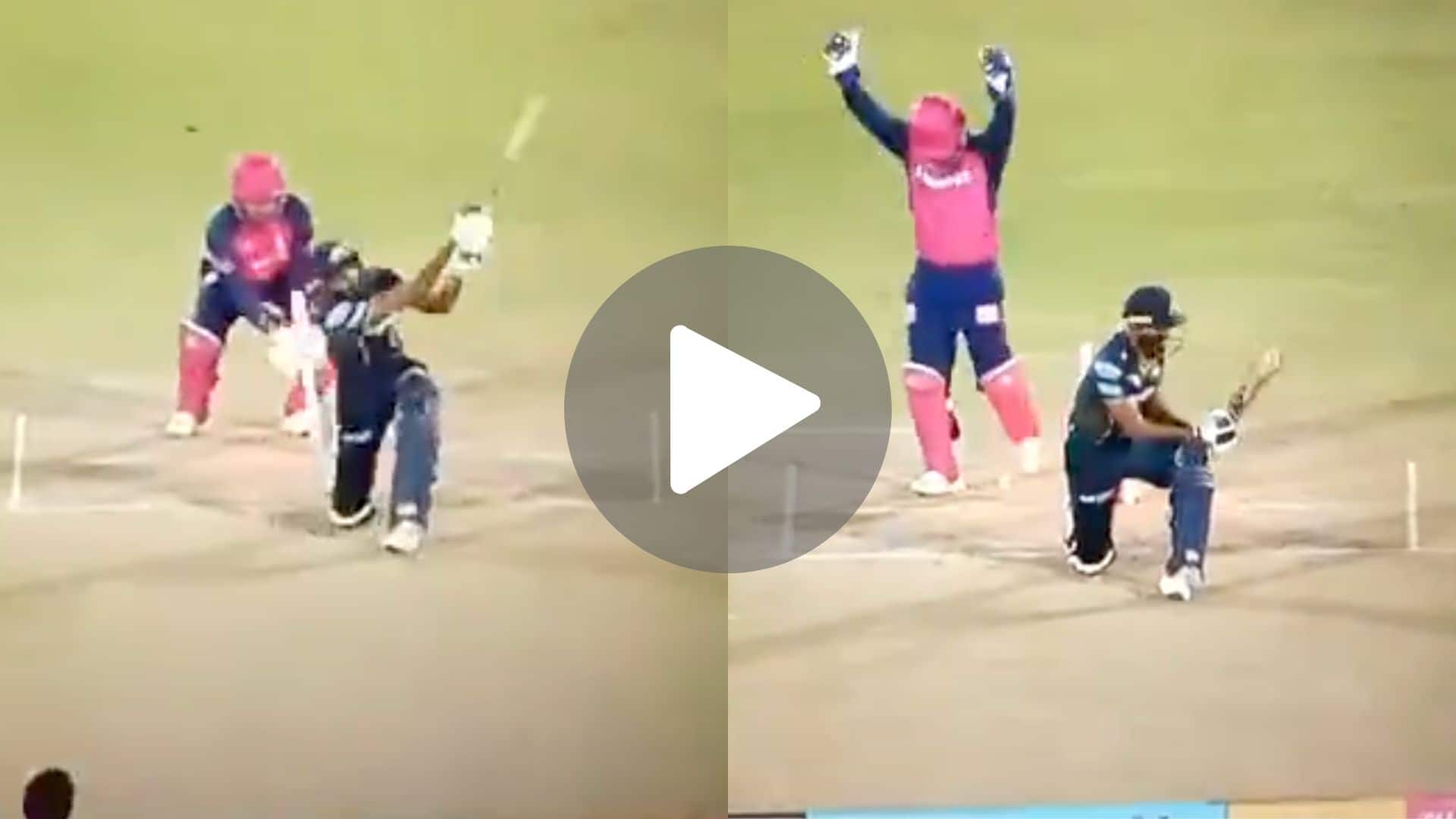 [Watch] Samson's Tactic Works Wonders As Chahal Castles Shankar With A Lethal Googly