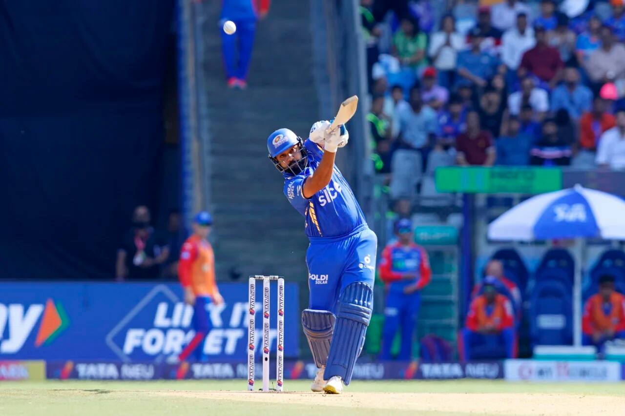 Rohit Sharma in action for Mumbai Indians in IPL 2024 (BCCI)