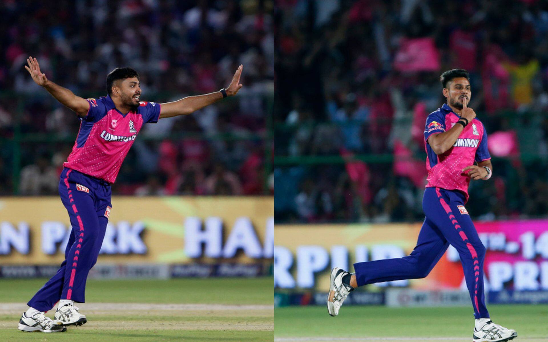 Avesh Khan and Kuldeep Sen failed to defend 35 runs in the last two overs [AP Photos]