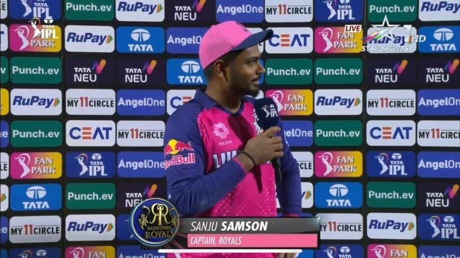 Sanju Samson expressed his disappointment in GT loss(X)