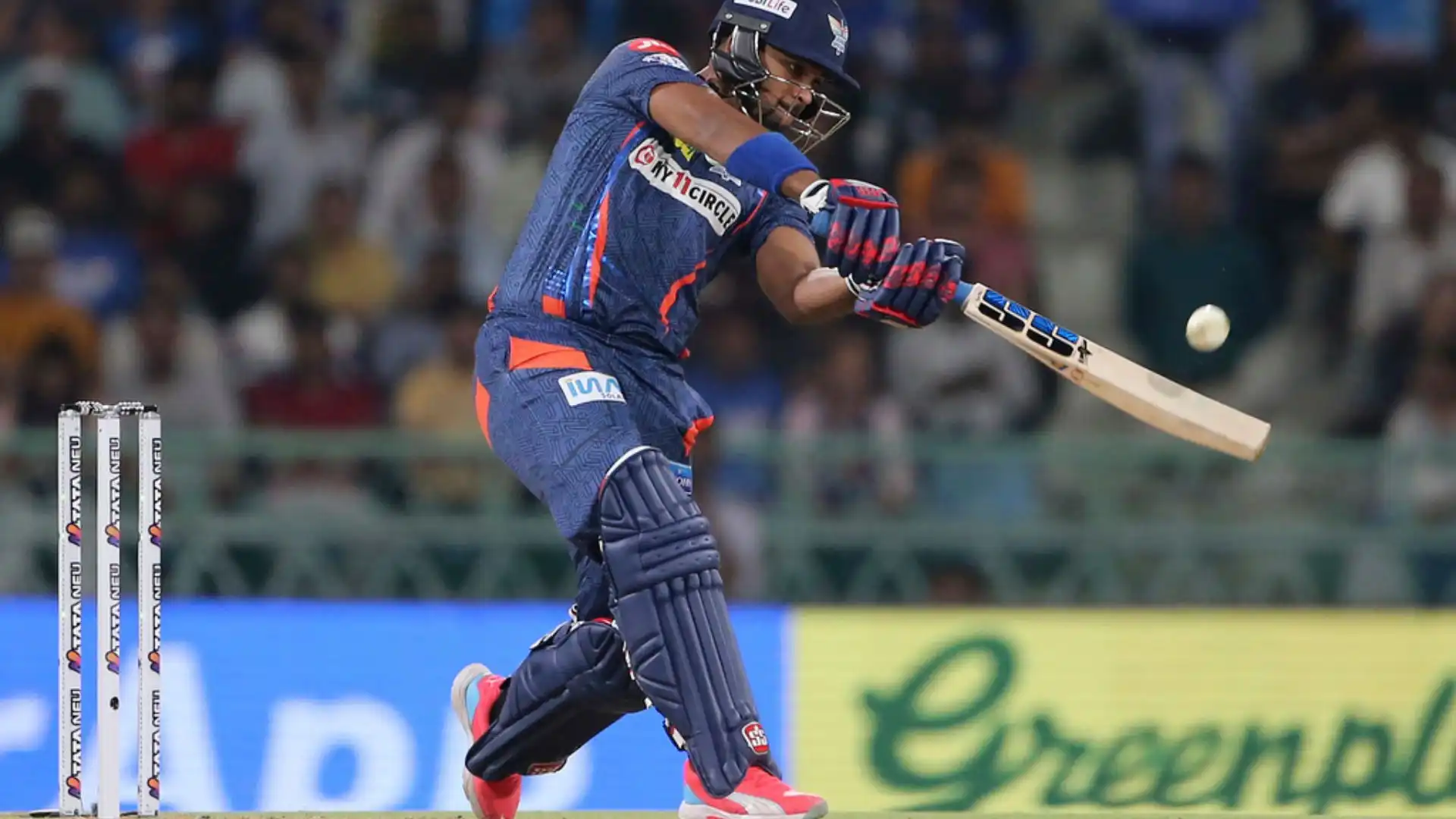 Pooran is in scintillating form [AP]
