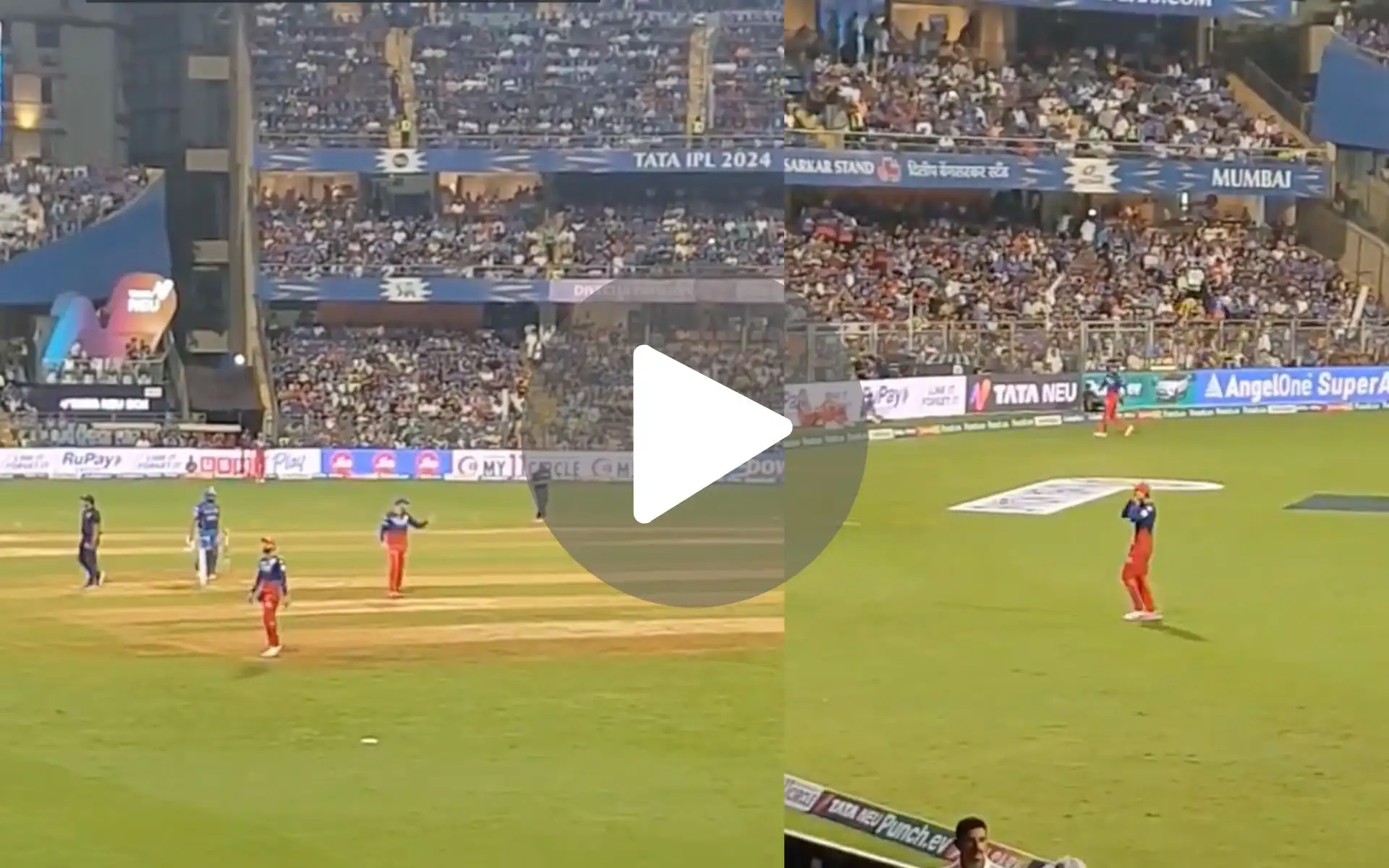 'Kohli Ko Bowling Do': Wankhede Crowd Goes Wild; Urging Kohli To Bowl In MI-RCB Clash