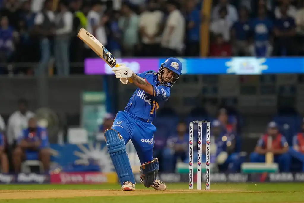 Ishan Kishan in action Vs RCB [AP]