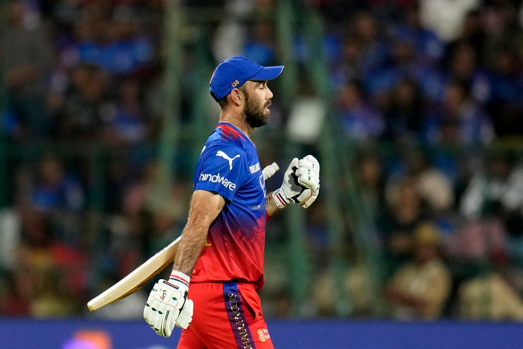Glenn Maxwell likely to be ruled out of IPL's next match [AP]
