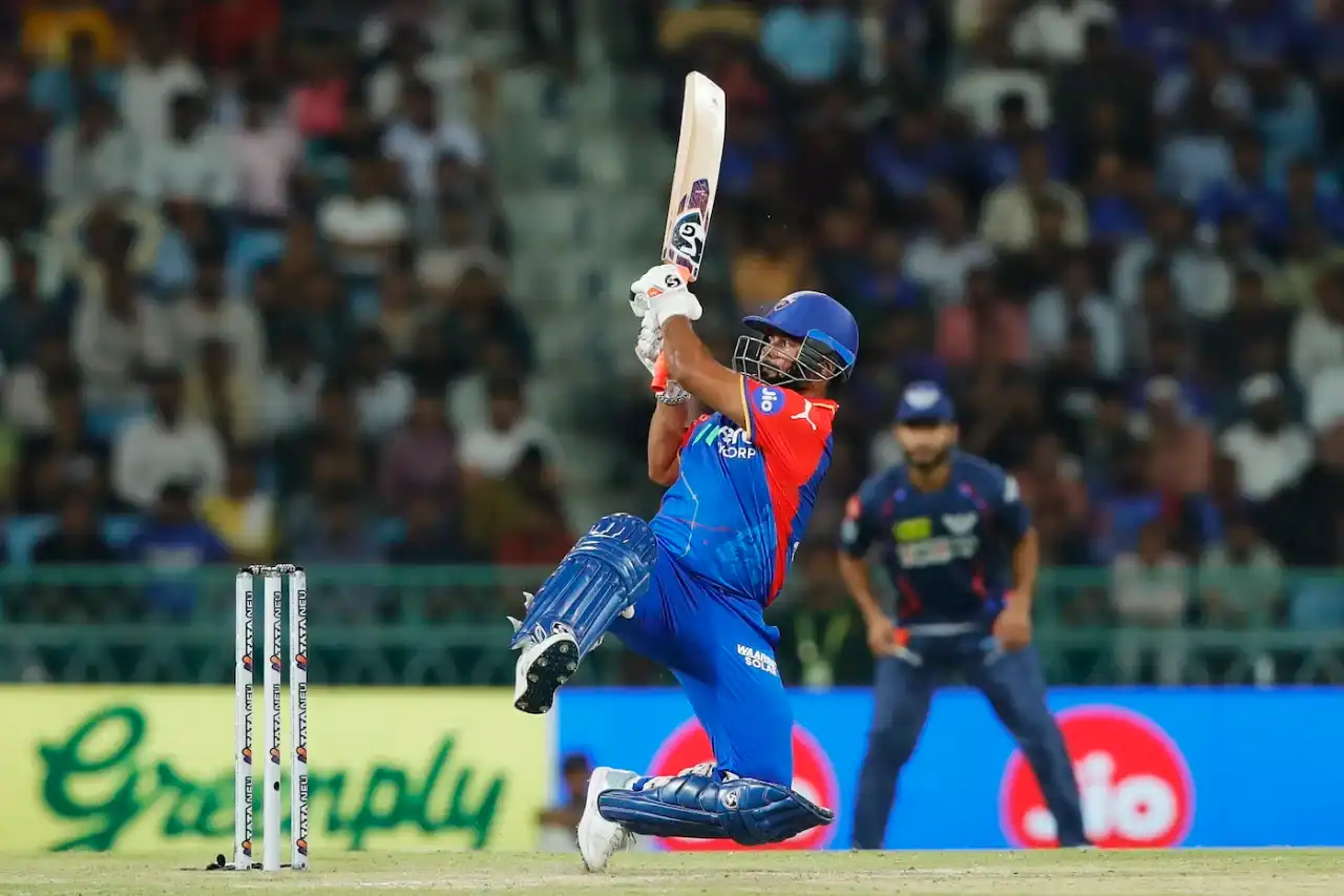 Rishabh Pant in action against LSG in IPL 2024 (BCCI)