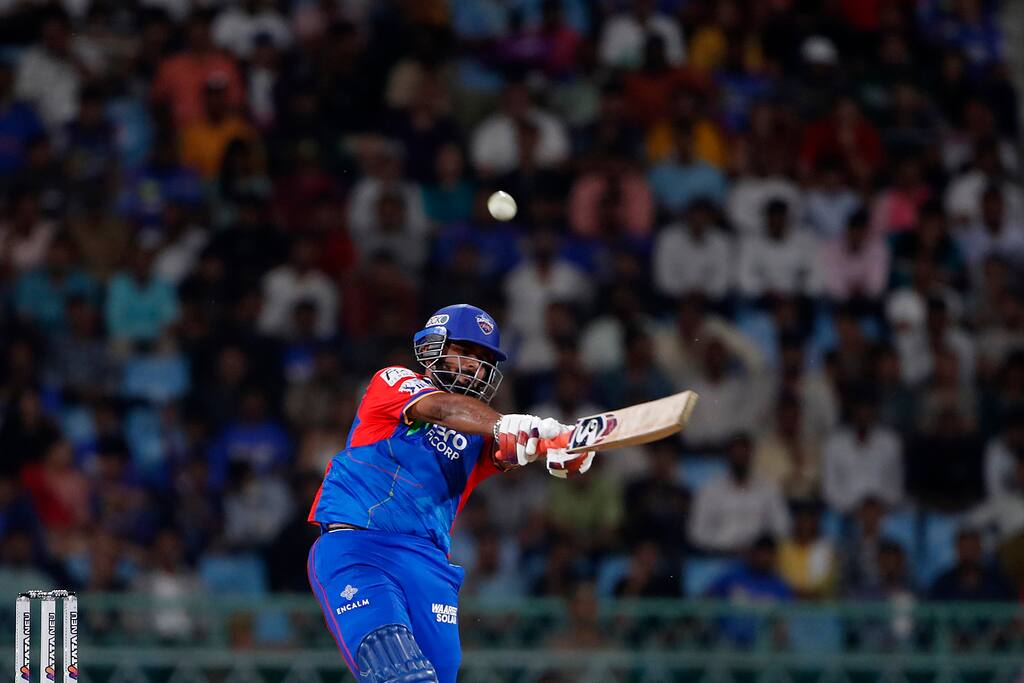 Rishabh Pant in action during IPL 2024 for Delhi Capitals (AP)