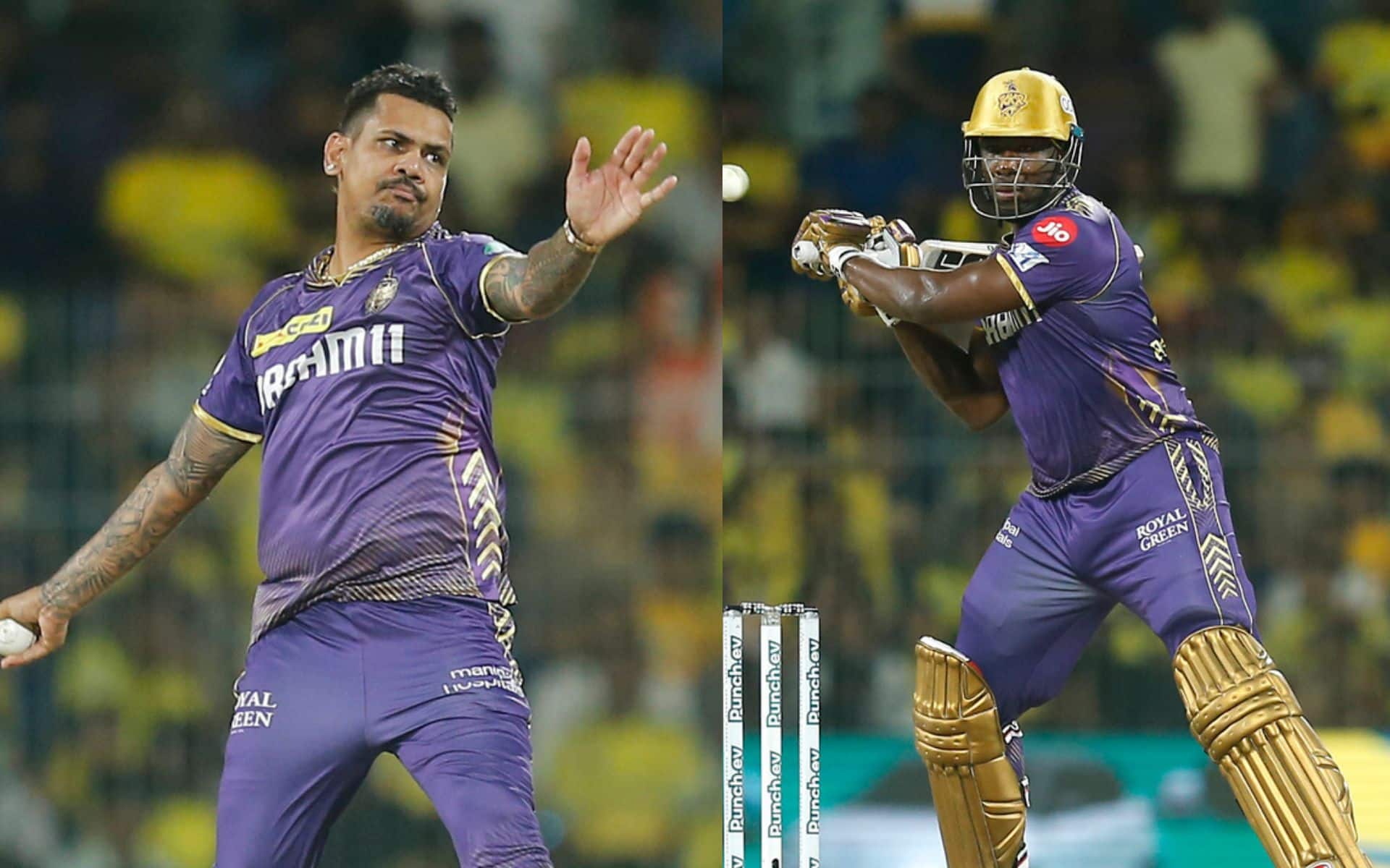 Sunil Narine and Andre Russell could be the match-winner for KKR
