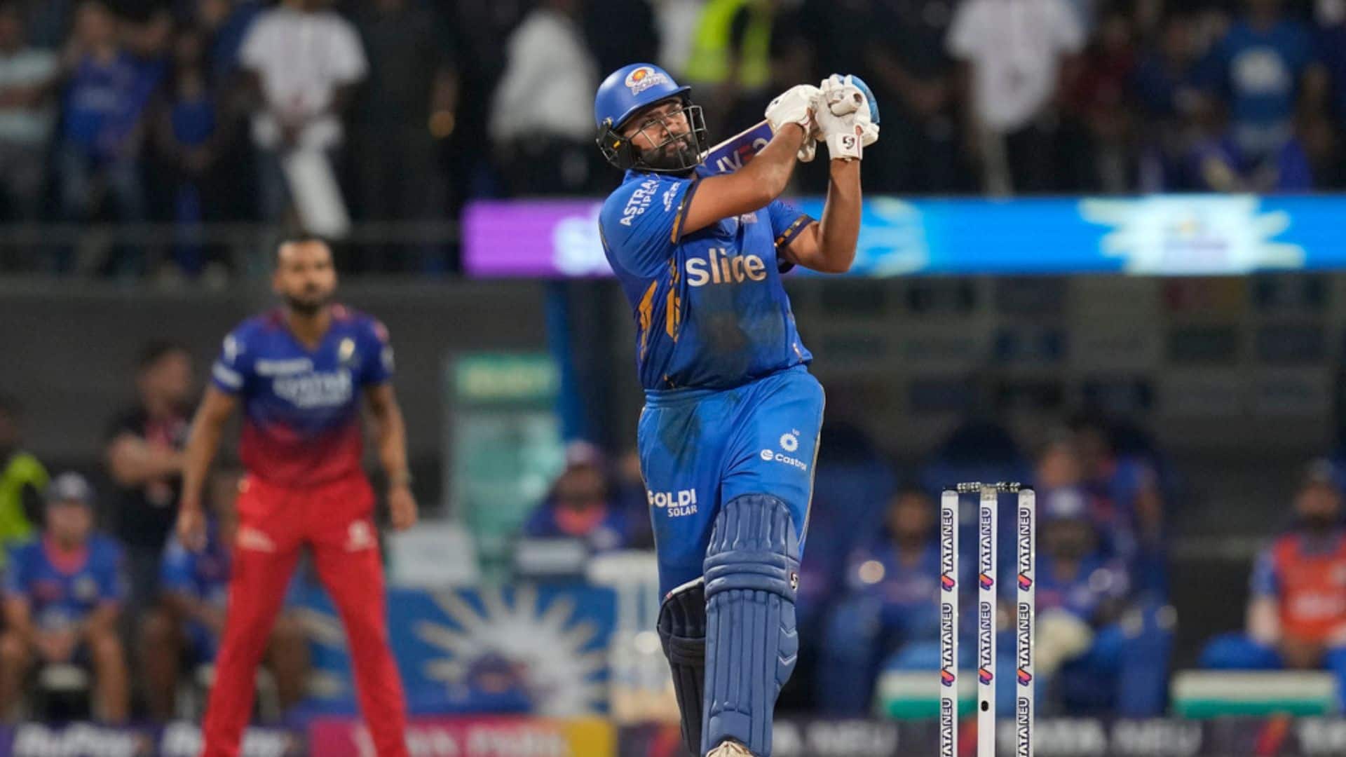 Rohit Sharma in action [AP]
