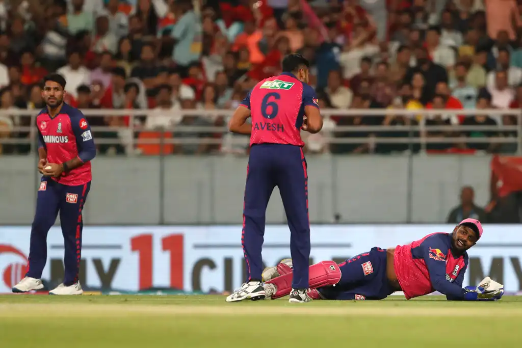 'Had Some Funny...' - Sanju Samson Highlights Terrible Collisions During PBKS Vs RR