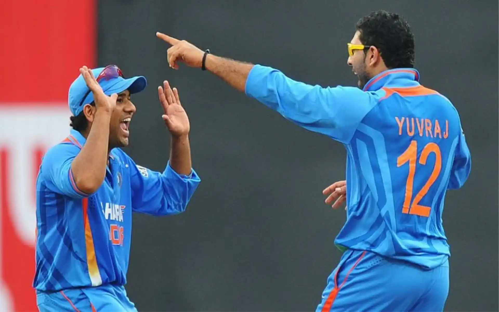 Yuvraj Singh and Rohit Sharma during their Team India playing days (x.com)