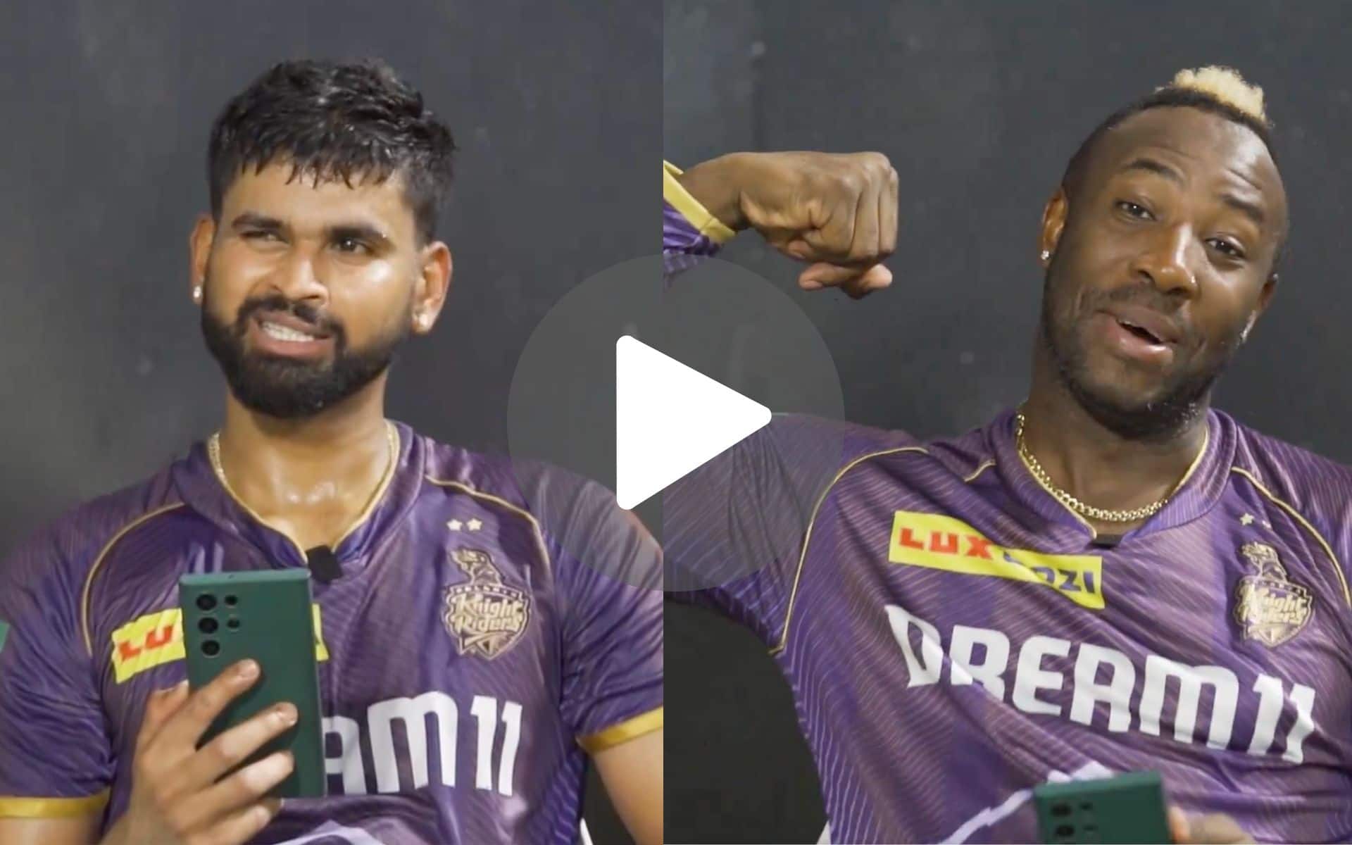[Watch] 'Why Are KKR Called The Knight?' Shreyas, Russell & Starc Take Most Googled Question's Quiz