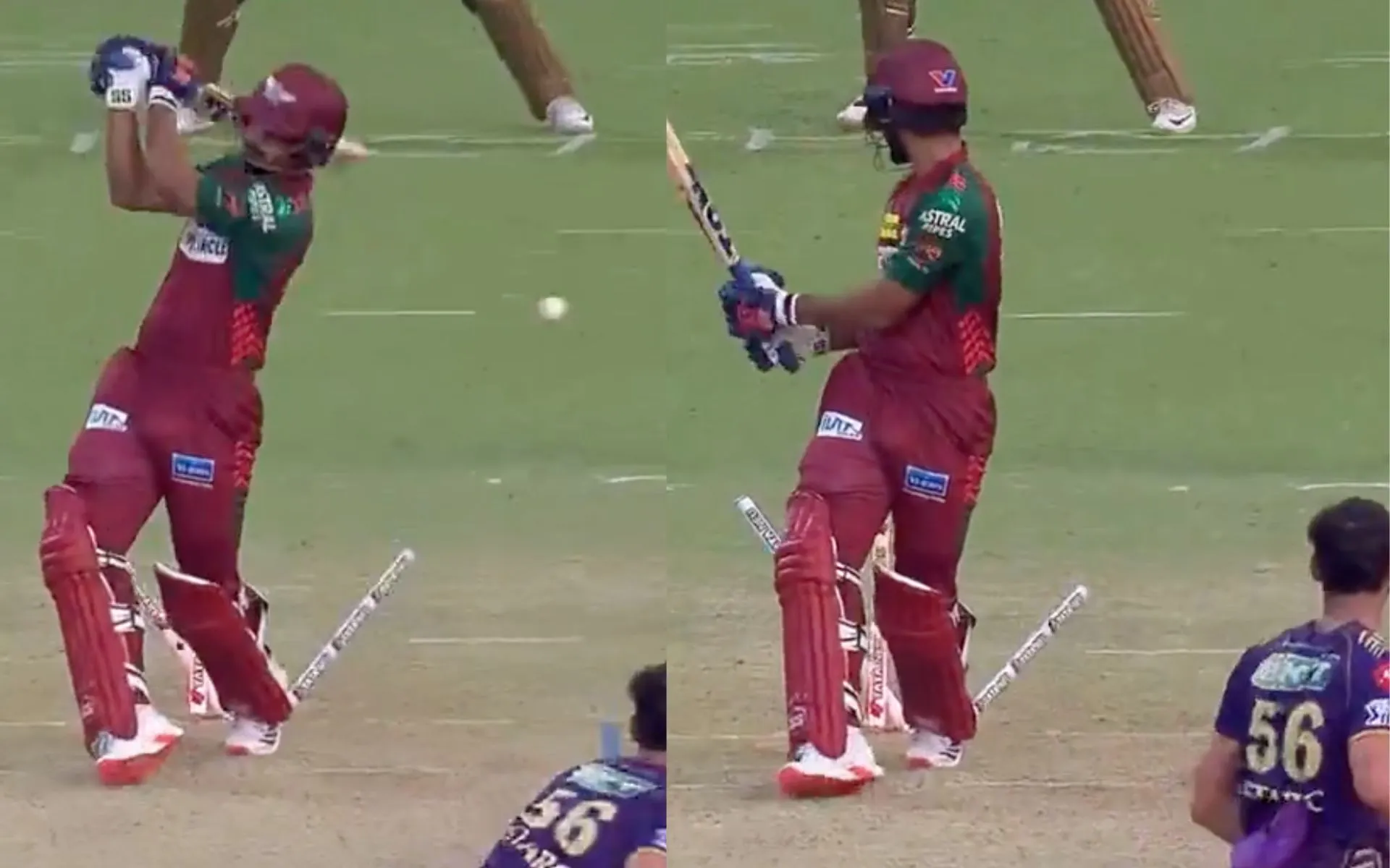 Mitchell Starc's wicket of Arshad Khan (X.com)