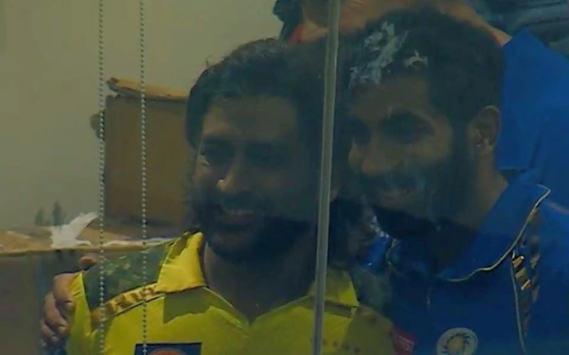 Bumrah & Dhoni after MI vs CSK (X.com)
