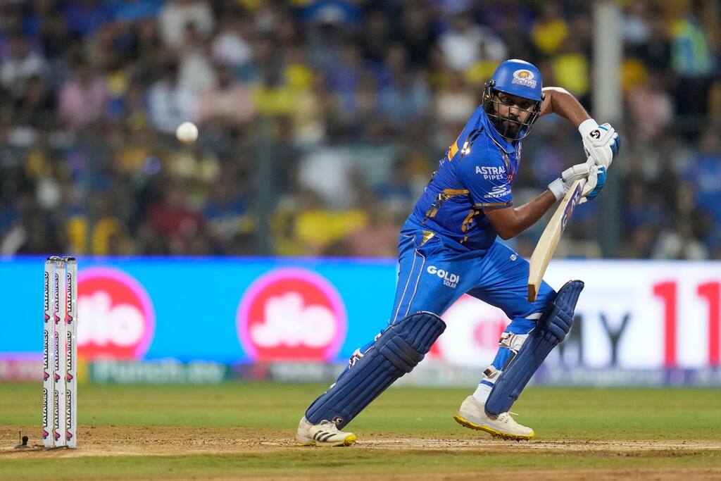 Rohit Sharma hit his second IPL century after 12 years (AP News)
