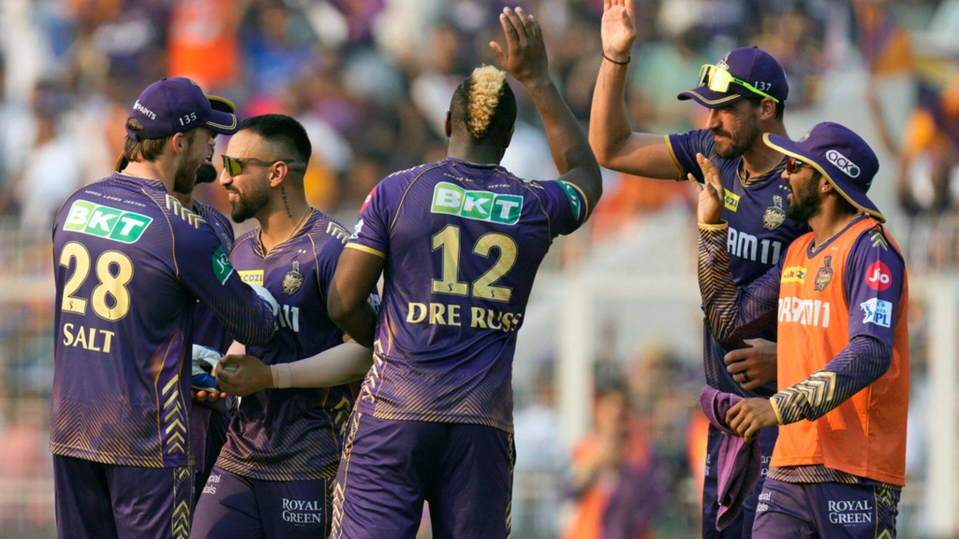 KKR will take on RR on Tuesday [AP]