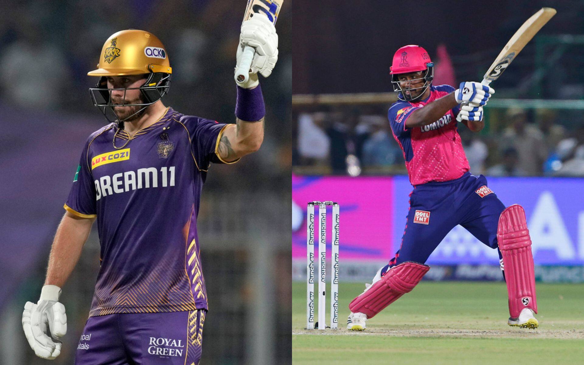 Phil Salt and Sanju Samson could be crucial for their teams in the match [AP Photos]