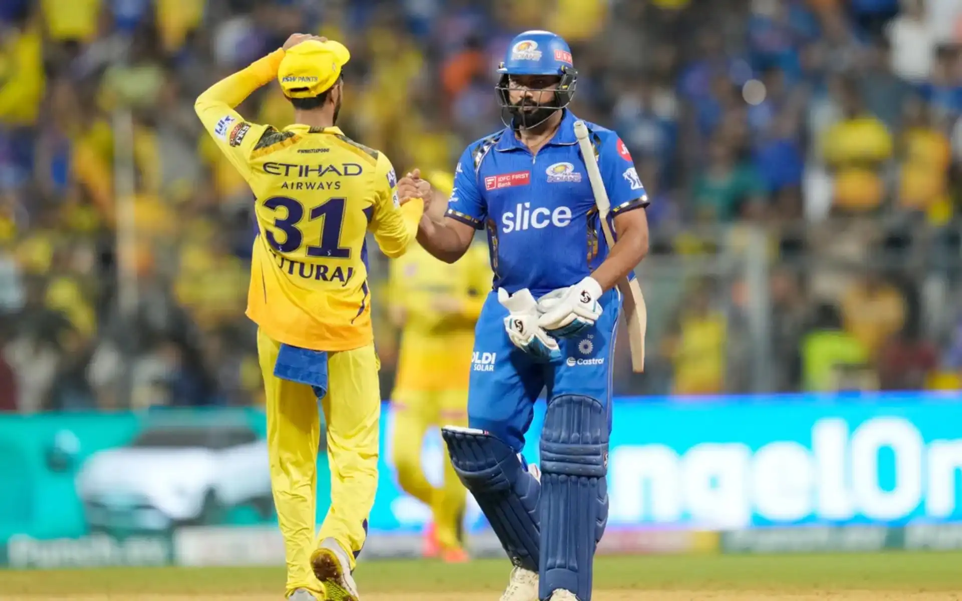 Rohit was the lone warrior for MI against CSK (x.com)
