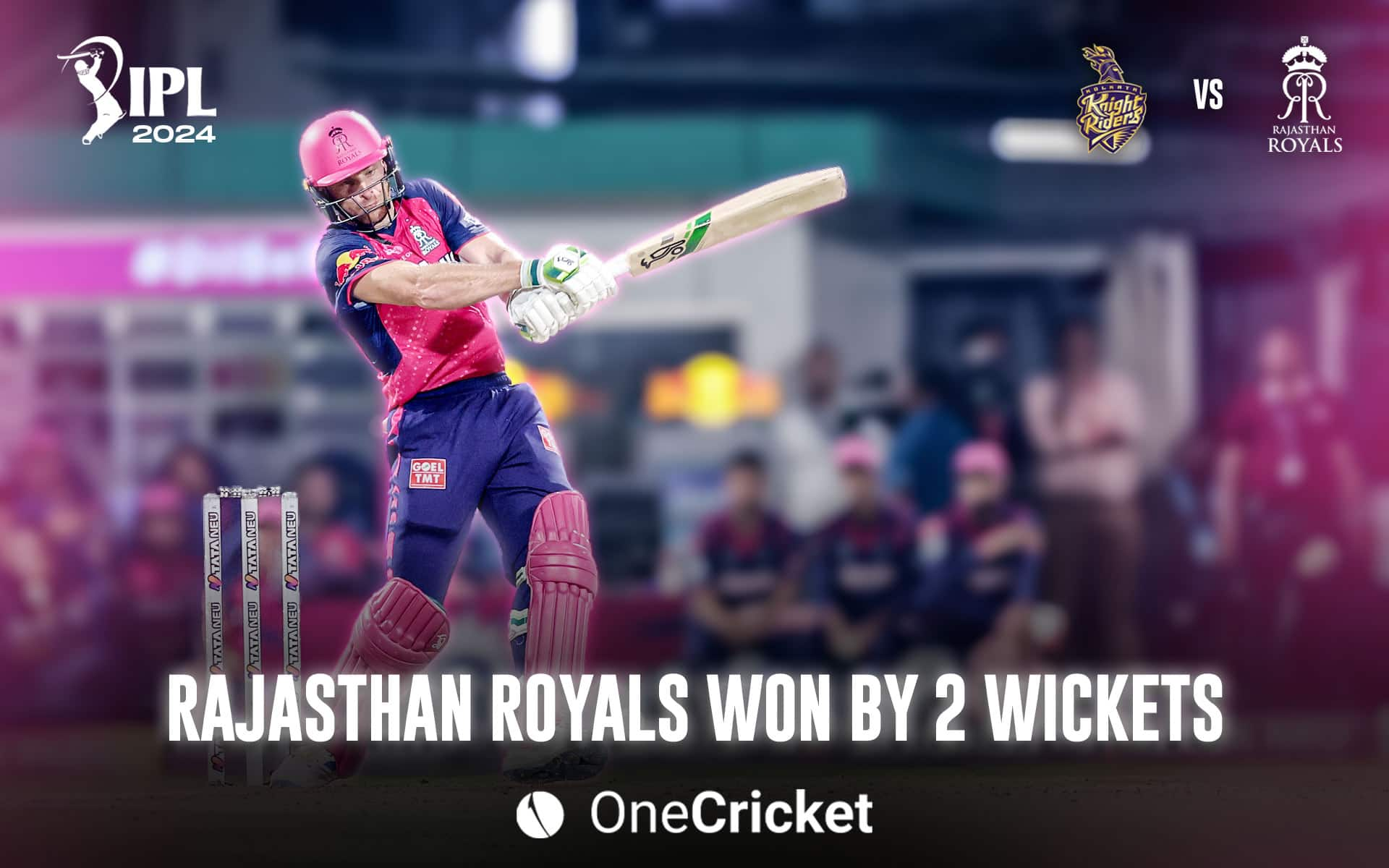 Buttler wins a sensational game for RR vs KKR (OneCricket)