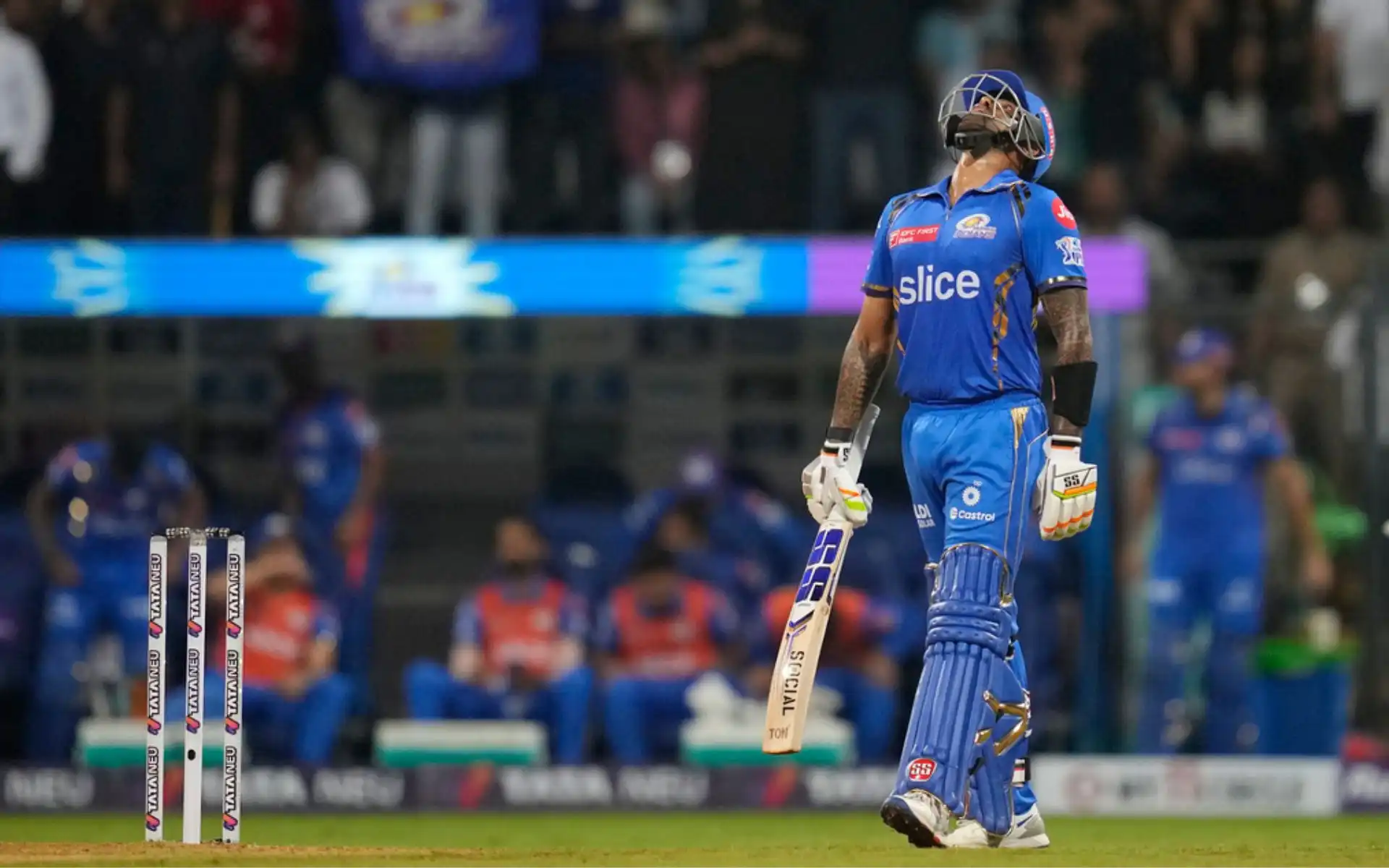 Suryakumar Yadav has one good and one bad knock in IPL 2024 (AP)