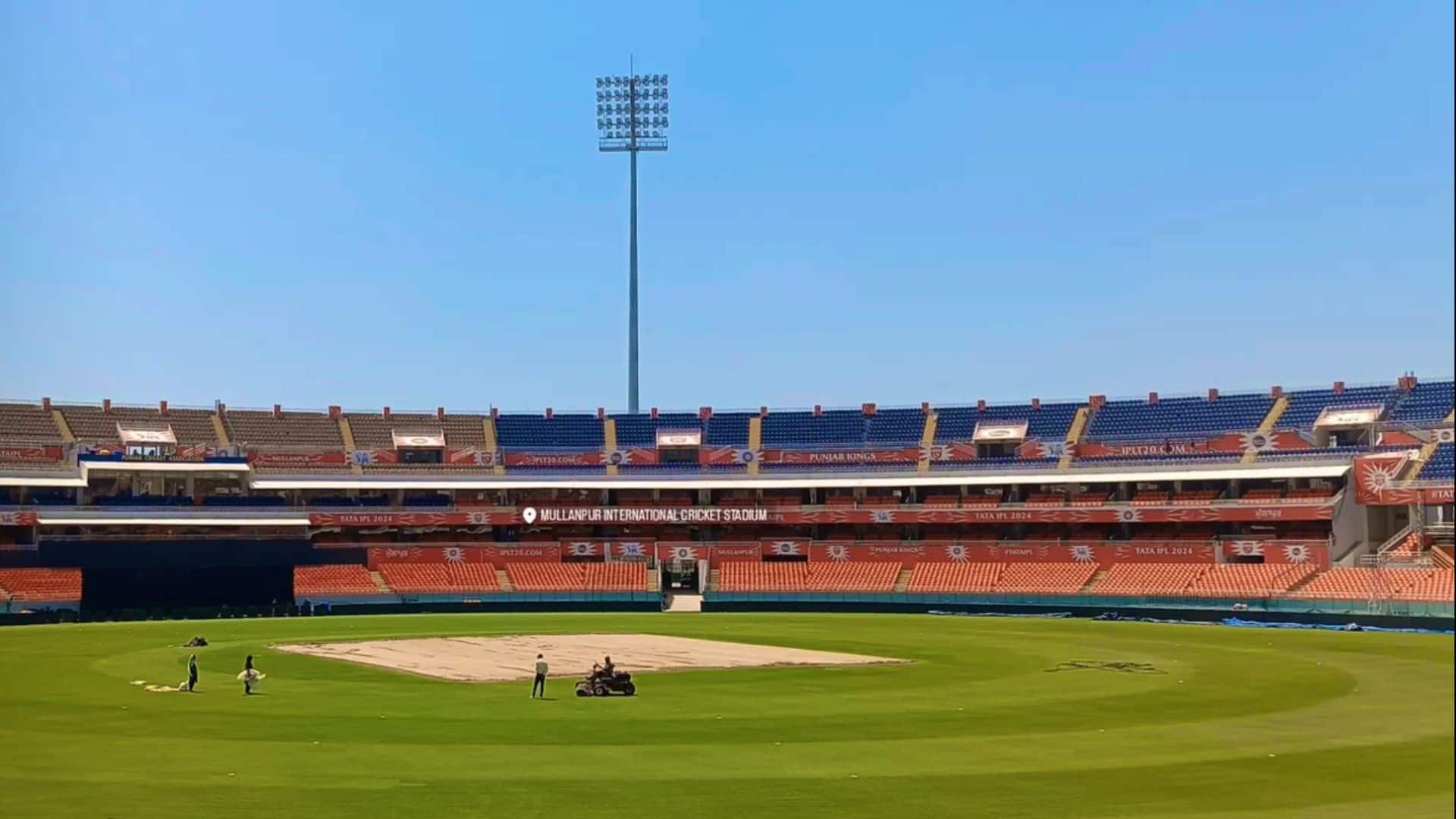 Mullanpur Cricket Stadium Pitch Report For MI vs PBKS IPL 2024 Match