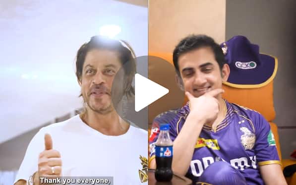 [Watch] 'GG, Don't Feel Down' - SRK Quotes Rinku Singh To Lift KKR Spirits Amidst Setback