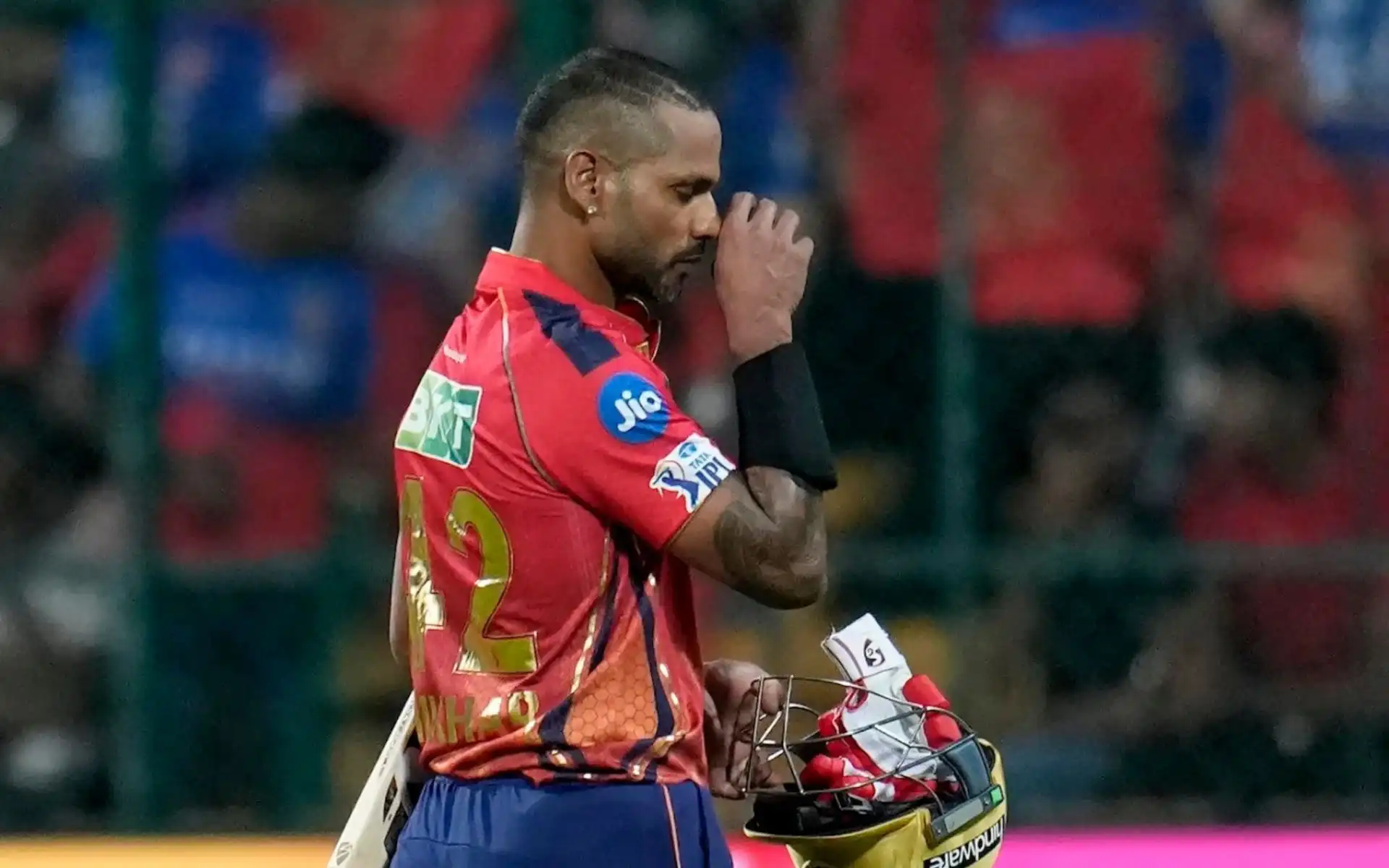 Shikhar Dhawan in IPL 2024 (AP)