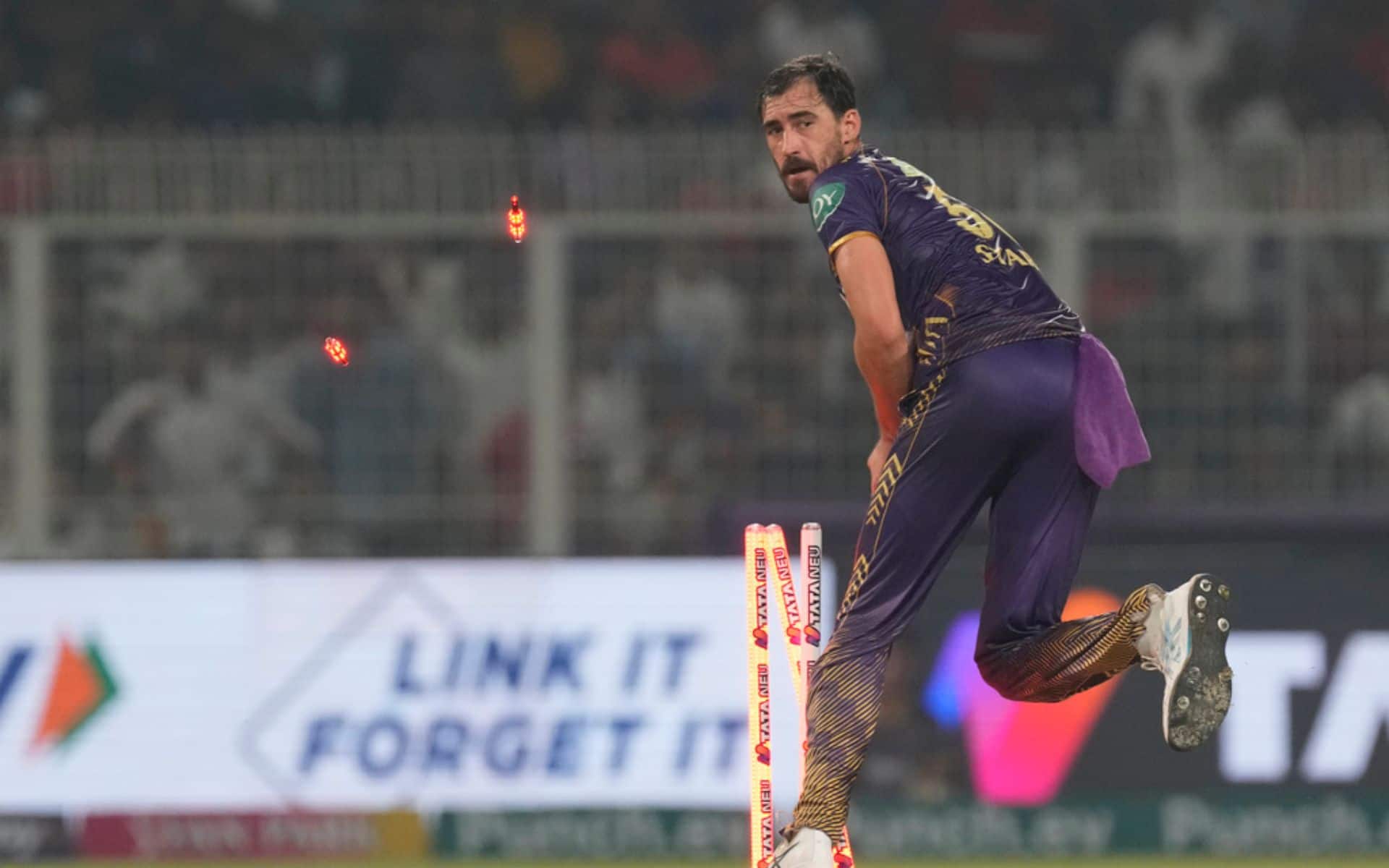 Starc has on and off in the IPL 2024 thus far (AP Photo)