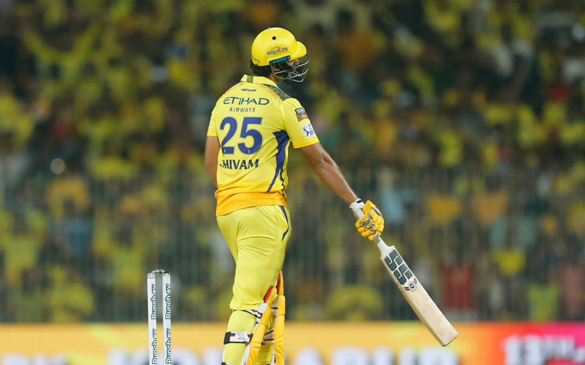 Shivam Dube is the highest run-scorer for CSK so far in IPL 2024 [AP]